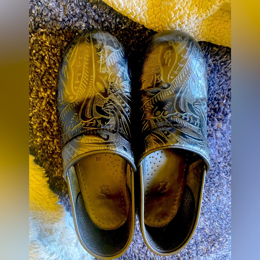Dansko Professional black clog.